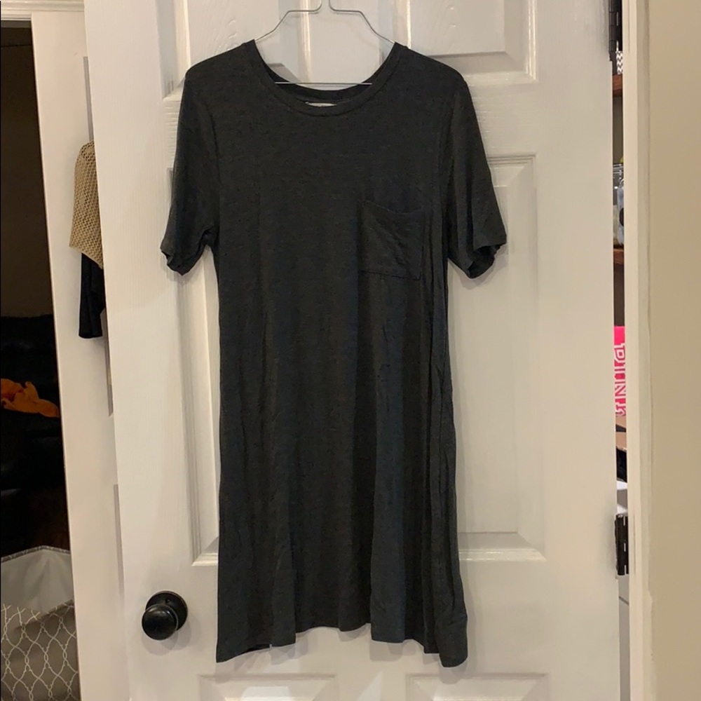 Grey Long T-Shirt